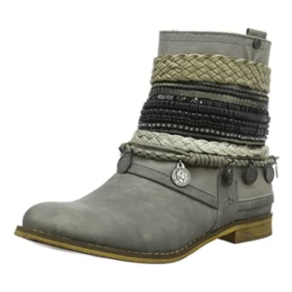 Bullboxer Boho Biker Western Ankle Booties - Picture 1 of 11